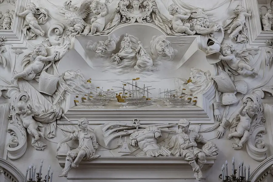 Oratorio Santa Zita Palermo: gli stucchi del Serpotta
