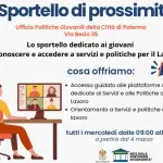 Palermo, apre lo Sportello di prossimità per i giovani a San Giovanni Apostolo